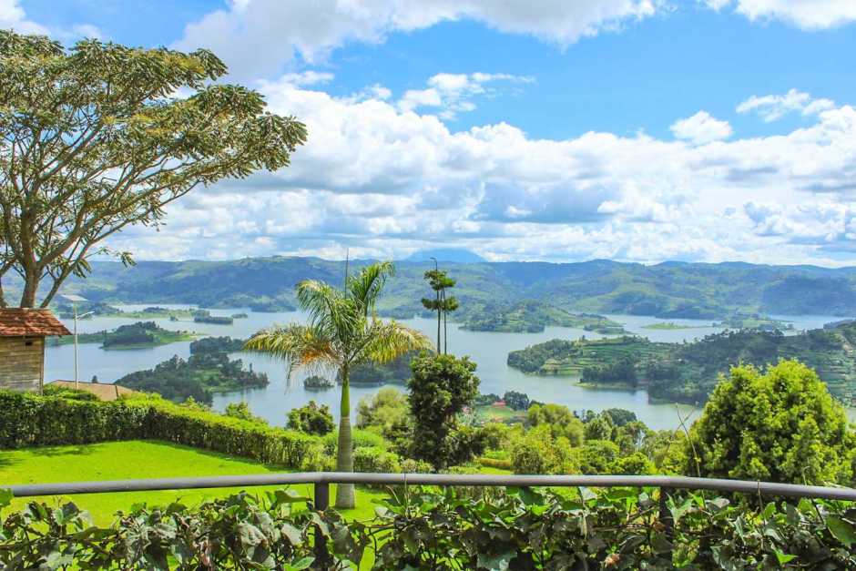 Bwindi Impenetrable Forest gorilla trekking route from Lake Bunyonyi