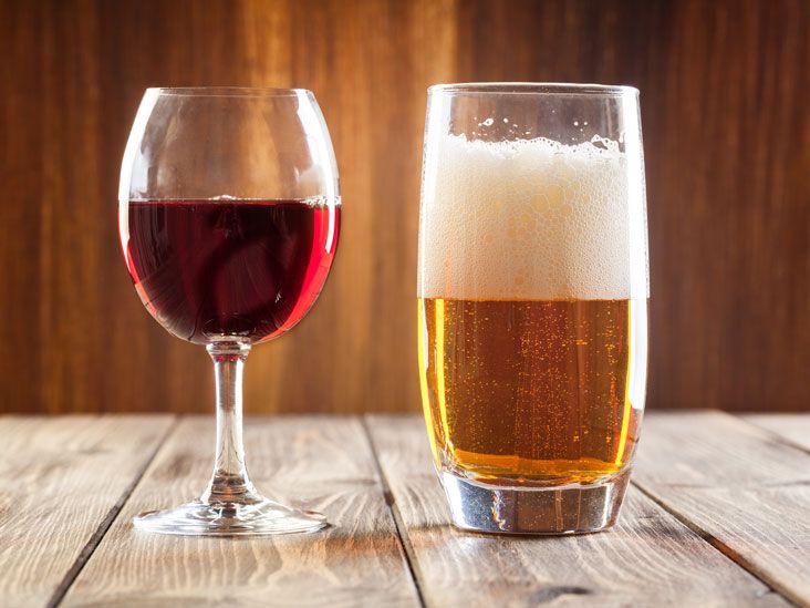 Selection of wines and beers