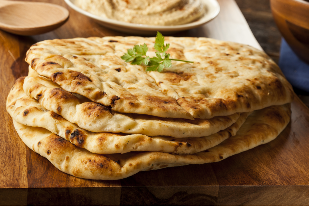 Naan and chapati bread