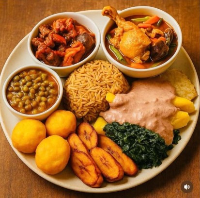 Traditional Ugandan stew dish